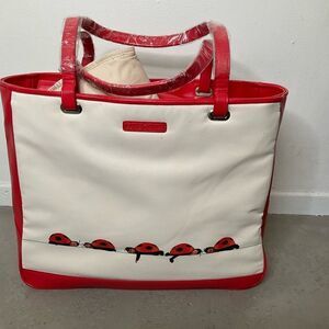 Anne Geddes Ladybug Diaper Bag